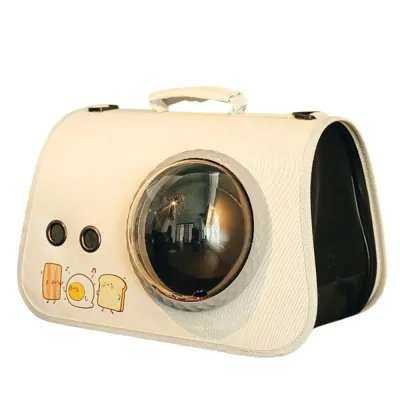 Portable Foldable Shoulder Oxford Fabric Cat Carrier_3 Portable Foldable Shoulder Oxford Fabric Cat Carrier_3