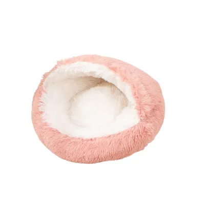 Pink Plush Pet bed