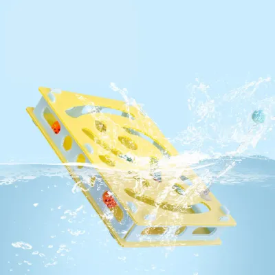 Puzzle Maze with Bells and Teaser Wand Interactive PP Cat Toy_3