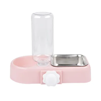 Stainless Steel Pet Food Bowl Pink Stainless Steel Pet Food Bowl Pink