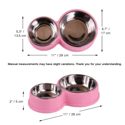 Double Cat Dog Bowls_2