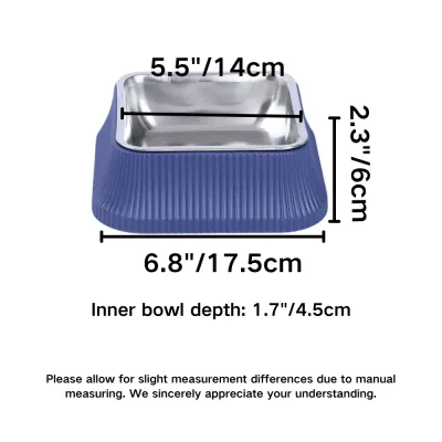 Pet Feeding Bowl Size