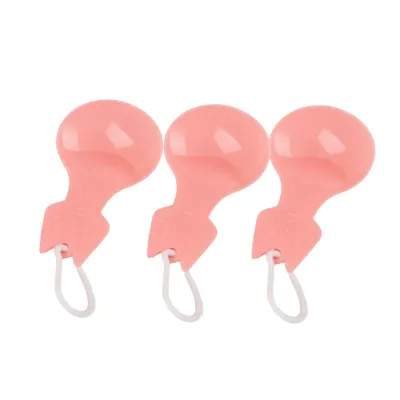 Cat Food Scoop with Carabiner Pink Cat Food Scoop with Carabiner Pink