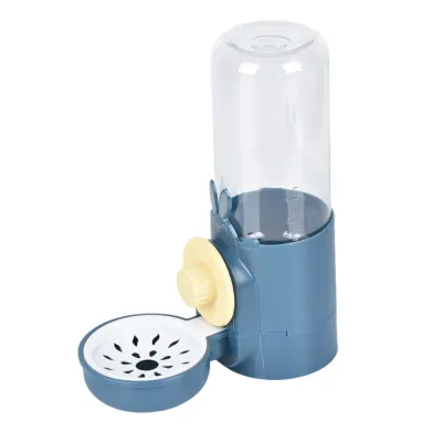 Durable ABS Pet Waterer Navy Blue