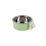 Adjustable Clamp On Stainless Steel Pet Bowl