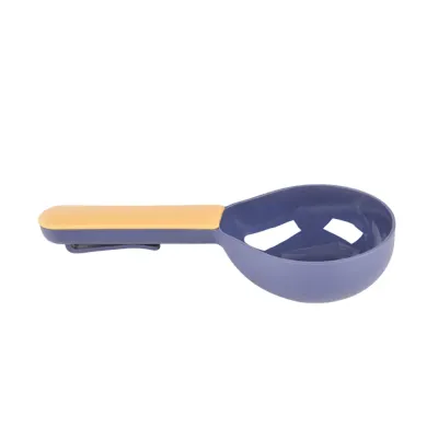 Pet Cat Food Scoop with Handle Blue