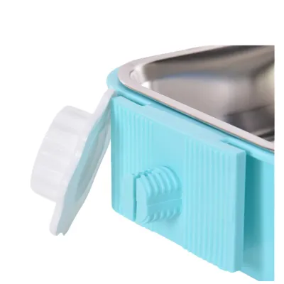  Clip-On Cage Feeder Stainless Steel Pet Bowl  