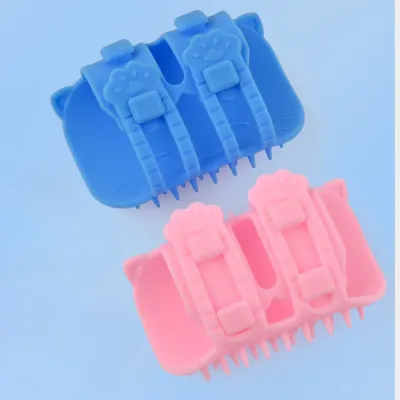 Soft Flexible Silicone Pet Grooming Massage Brush_1 Soft Flexible Silicone Pet Grooming Massage Brush_1