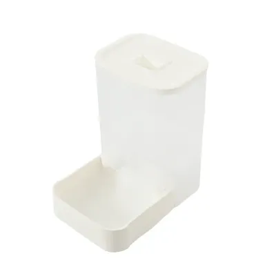 Automatic Gravity Durable PP Pet Feeder White Automatic Gravity Durable PP Pet Feeder White