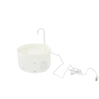 Pet Water Fountain White