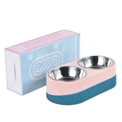 Double Bowl Slow Feeder