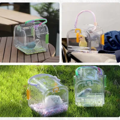 Portable Breathable PET Travel Bird Carrier Bag_5