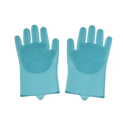 Blue Pet Grooming Gloves Blue Pet Grooming Gloves