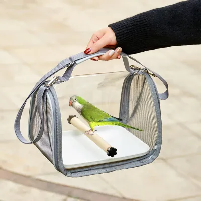 Bird Carrier Bag with Perch and Tray_4