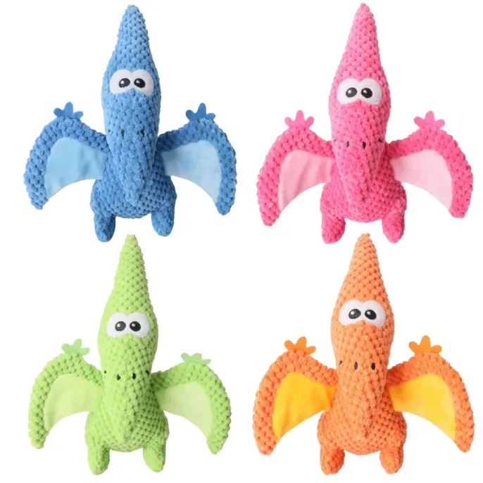 Fluffy PP Cotton Pterodactyl with Squeaky Wings Dog Toy Fluffy PP Cotton Pterodactyl with Squeaky Wings Dog Toy