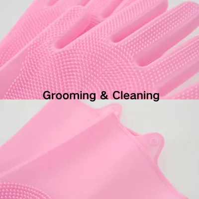 High-Density Teeth Pet Grooming Gloves High-Density Teeth Pet Grooming Gloves