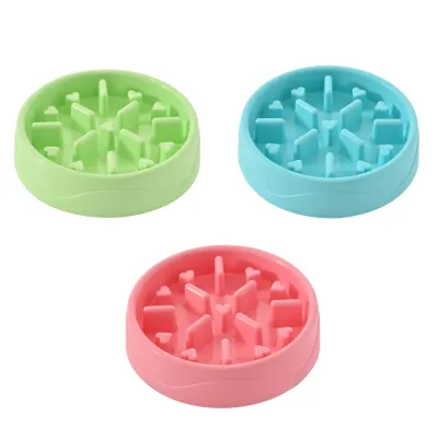 Easy Clean Pet Slow Feeder Bowl 
