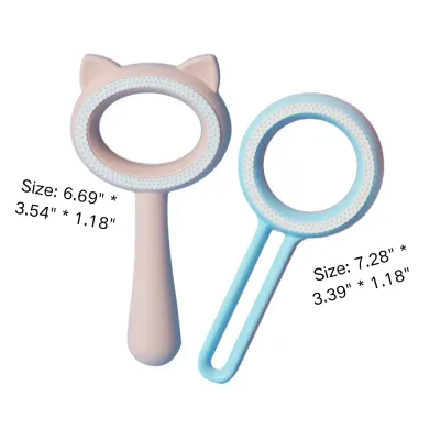Soft Silicone Massage Bath Pet Brush