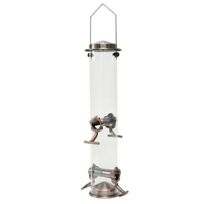  Hanging Metal Feeding Cage for Small Birds and Parrots
