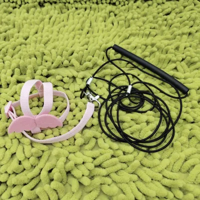 Durable Fabric Bird Leash Pink Durable Fabric Bird Leash Pink