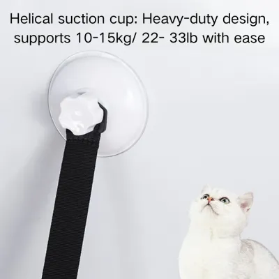 Plush Cat Window Hammock_8