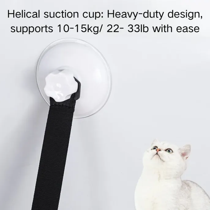 Plush Cat Window Hammock_8 Plush Cat Window Hammock_8