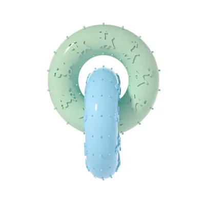 Silicone Chew Toy Green Silicone Chew Toy Green
