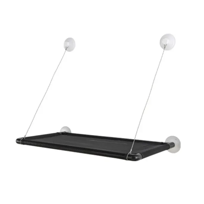 Window-Mounted Cat Hammock – Space-Saving Hanging Cat Bed with Strong Suction Cups Window-Mounted Cat Hammock – Space-Saving Hanging Cat Bed with Strong Suction Cups