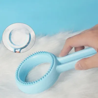 Soft Silicone Massage Bath Pet Brush