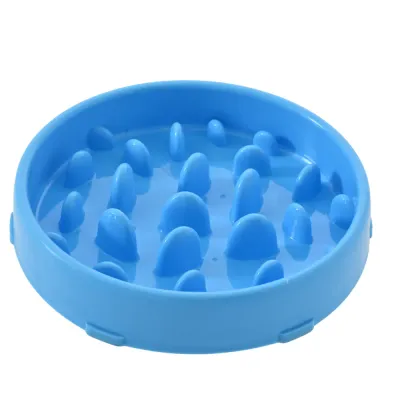 Anti-slip Dog Cat Feed Bowl Pet Slow Food Bowl