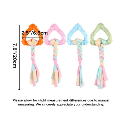 Heart Shape TPR Pet Dog Chew Toy Size Heart Shape TPR Pet Dog Chew Toy Size