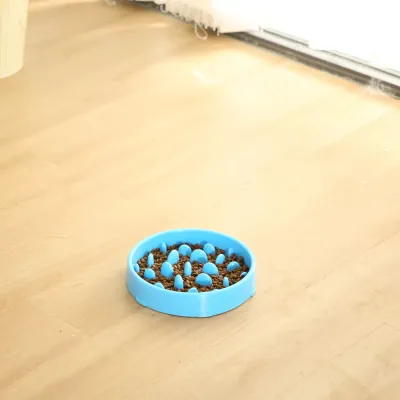 Anti-slip Dog Cat Feed Bowl Pet Slow Food Bowl Anti-slip Dog Cat Feed Bowl Pet Slow Food Bowl