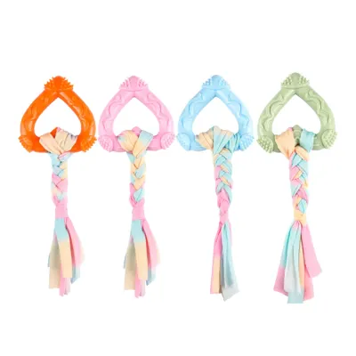 Heart Shape TPR Pet Dog Chew Toy Heart Shape TPR Pet Dog Chew Toy