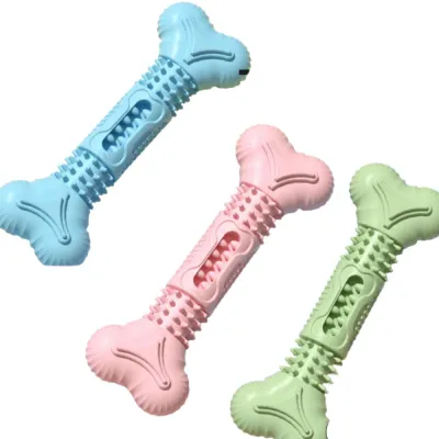 Bone-Shaped TPR Dog Chew Toy Durable Teething Toy for Small Dogs Bone-Shaped TPR Dog Chew Toy Durable Teething Toy for Small Dogs