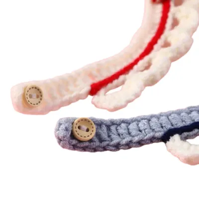 Pet Neck Accessory and Cute Knitted Cat Collar for Cat Pet Neck Accessory and Cute Knitted Cat Collar for Cat