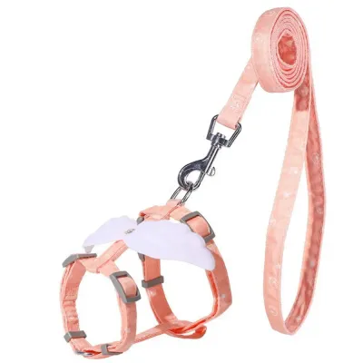 Nlyon Angel Wing Harness and Leash Set for Cat Nlyon Angel Wing Harness and Leash Set for Cat