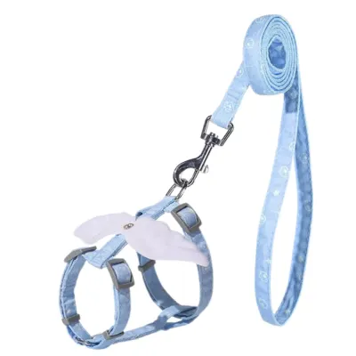 Nlyon Angel Wing Harness and Leash Set for Cat Nlyon Angel Wing Harness and Leash Set for Cat
