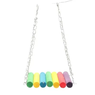 Hanging Bird Swing Bridge Toy with Chains Hanging Bird Swing Bridge Toy with Chains