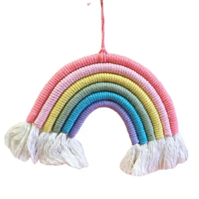 Rianbow-shape Handwoven Cotton-Linen Bird Bed Rianbow-shape Handwoven Cotton-Linen Bird Bed
