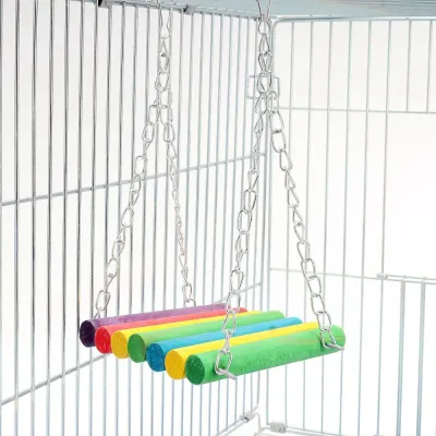 Hanging Bird Swing Bridge Toy with Chains Hanging Bird Swing Bridge Toy with Chains