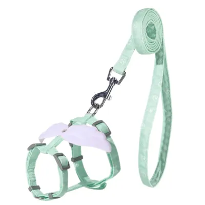 Nlyon Angel Wing Harness and Leash Set for Cat Nlyon Angel Wing Harness and Leash Set for Cat