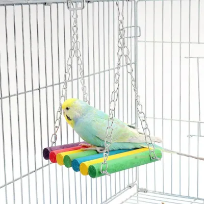 Hanging Bird Swing Bridge Toy with Chains Hanging Bird Swing Bridge Toy with Chains