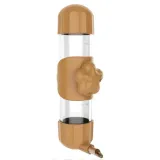  Water Dispenser and Large Capacity Nozzle Drinker for Parrots & Small Birds