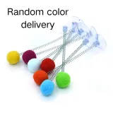 5 Pack Set Random Color Cat Teaser Spring Toy_2