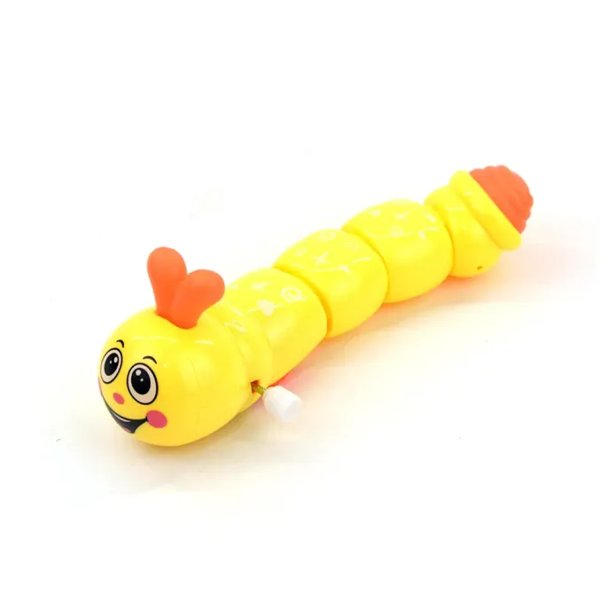  Interactive Swaying Cat Teaser Wind-Up Wiggly Caterpillar Cat Toy