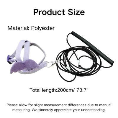 Adjustable Ultralight Durable Fabric Bird Harness Leash Set Adjustable Ultralight Durable Fabric Bird Harness Leash Set