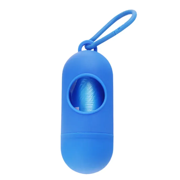 Dog Poop Bag Holder Blue Dog Poop Bag Holder Blue