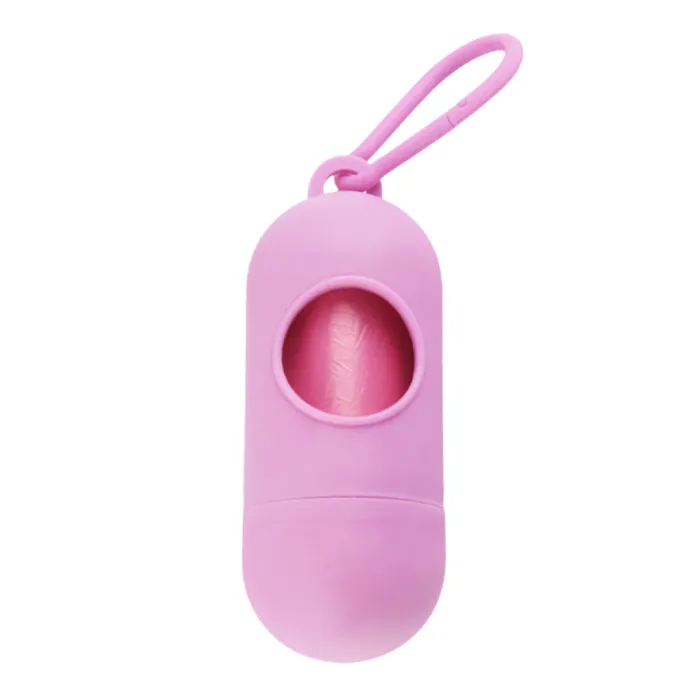 Dog Poop Bag Holder Pink Dog Poop Bag Holder Pink