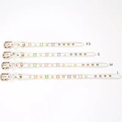 Luxury Rhinestone Cat Collar with Bow Charm – Adjustable Glitter Cat Necklace Luxury Rhinestone Cat Collar with Bow Charm – Adjustable Glitter Cat Necklace
