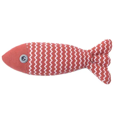 Colorful Interactive Squeaky Catnip Fish Shape Plush Cat Toy Colorful Interactive Squeaky Catnip Fish Shape Plush Cat Toy